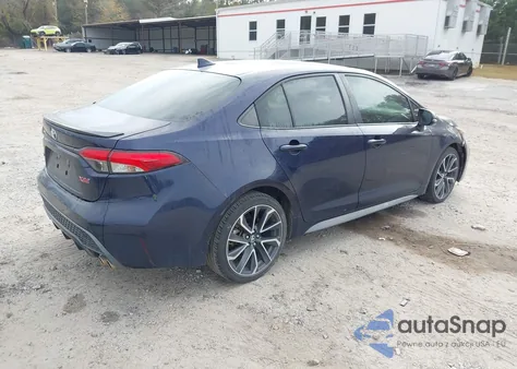 2020 Toyota Corolla Xse z USA, uszkodzony, nr VIN JTDT4RCE1LJ021418